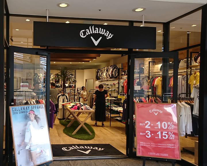 キャロウェイアパレル三井アウトレットパーク入間店