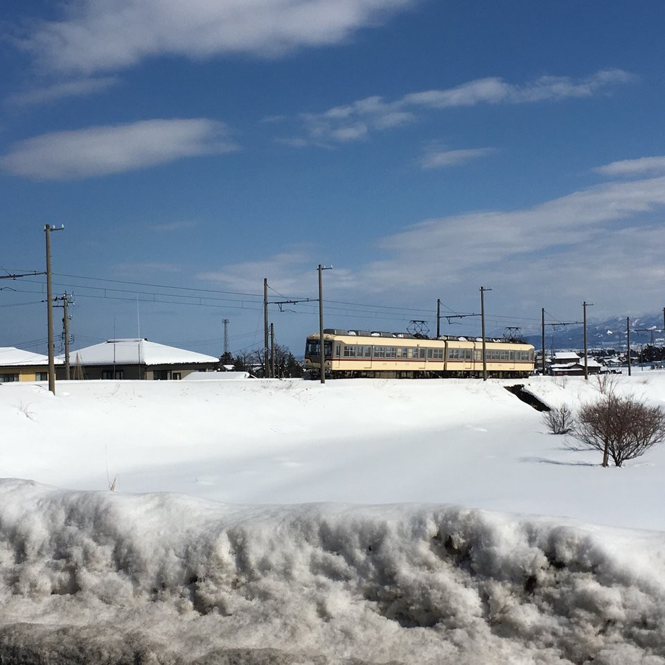 地鉄電車撮影スポット(常願寺川左岸,越中荏原～越中三郷間) - メイン写真: