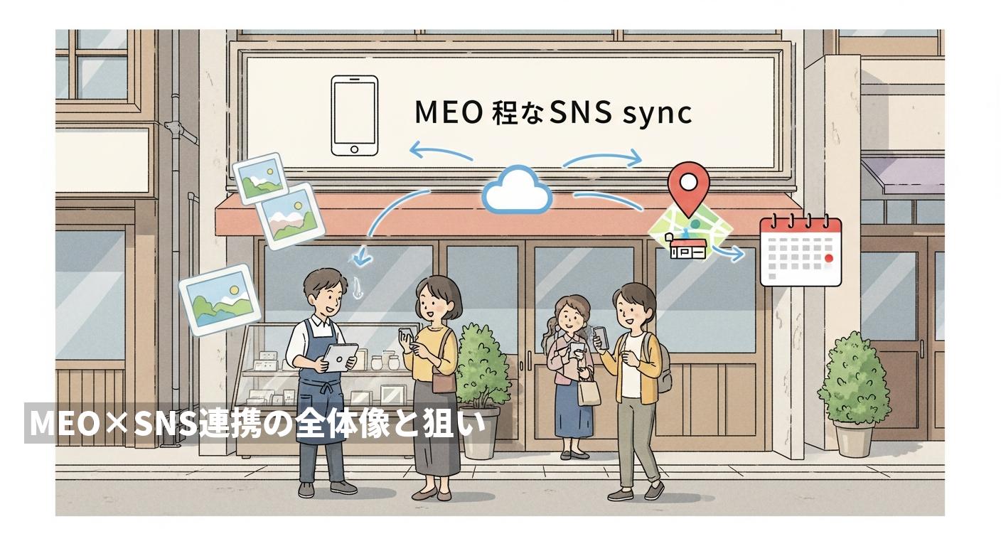 MEO×SNS連携の全体像と狙い