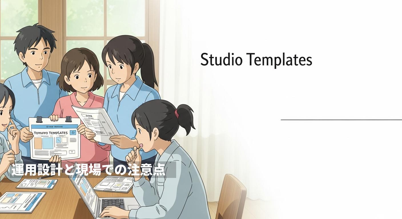 運用設計と現場での注意点