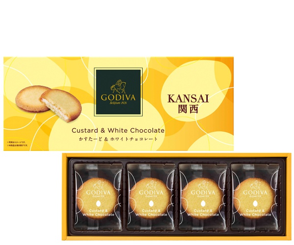 GODIVA かすたーど＆ホワイトチョコレートクッキー