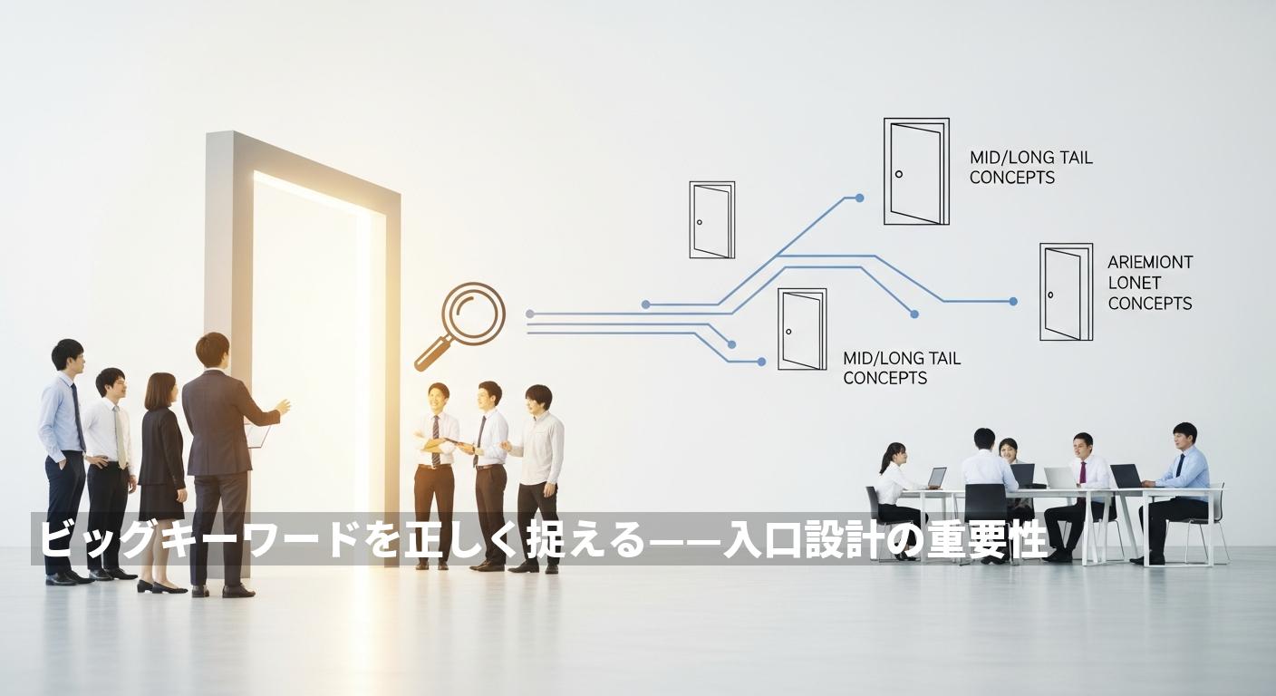 ビッグキーワードの見つけ方と実践ガイド：検索流入を増やし集客を自動化する手順