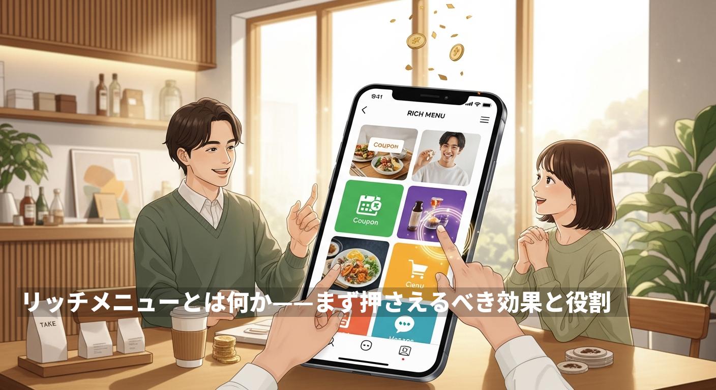 LINEリッチメニュー完全ガイド：AIで作業効率と売上を同時に高める実践戦略
