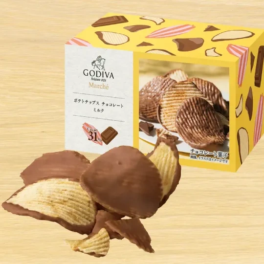 ポテトチップス チョコレート