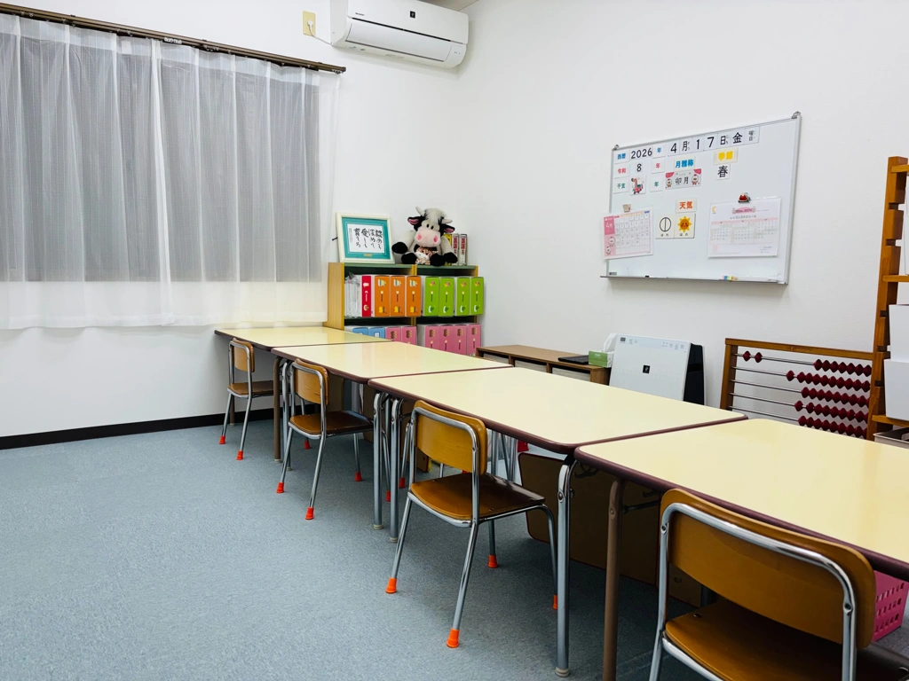 フィースト羽衣教室の教室内