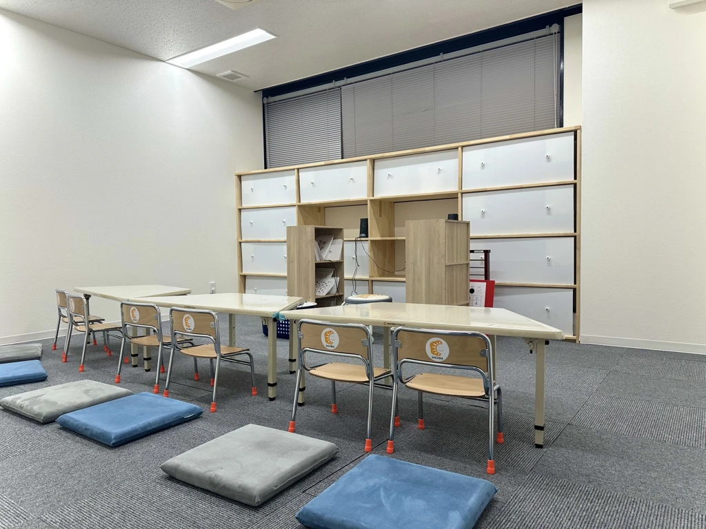 千早教室の教室内