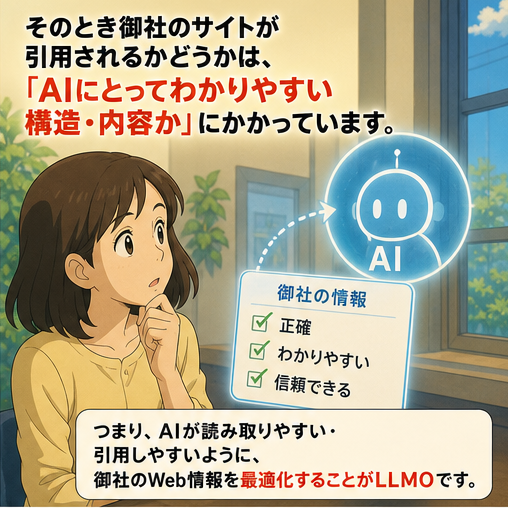 LLMO（エルエルエムオー）って何？