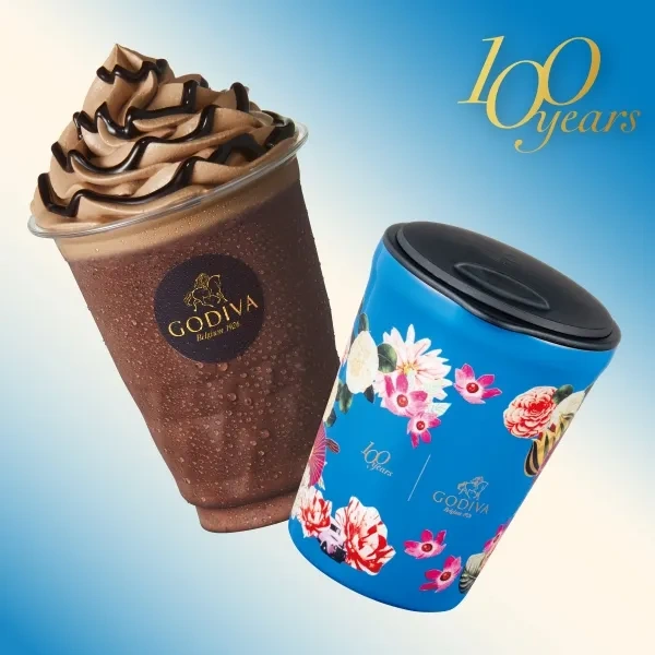 【8/21発売】ゴディバ100周年タンブラー＆エクアドル カカオ71％ ダークチョコレート ショコリキサー
