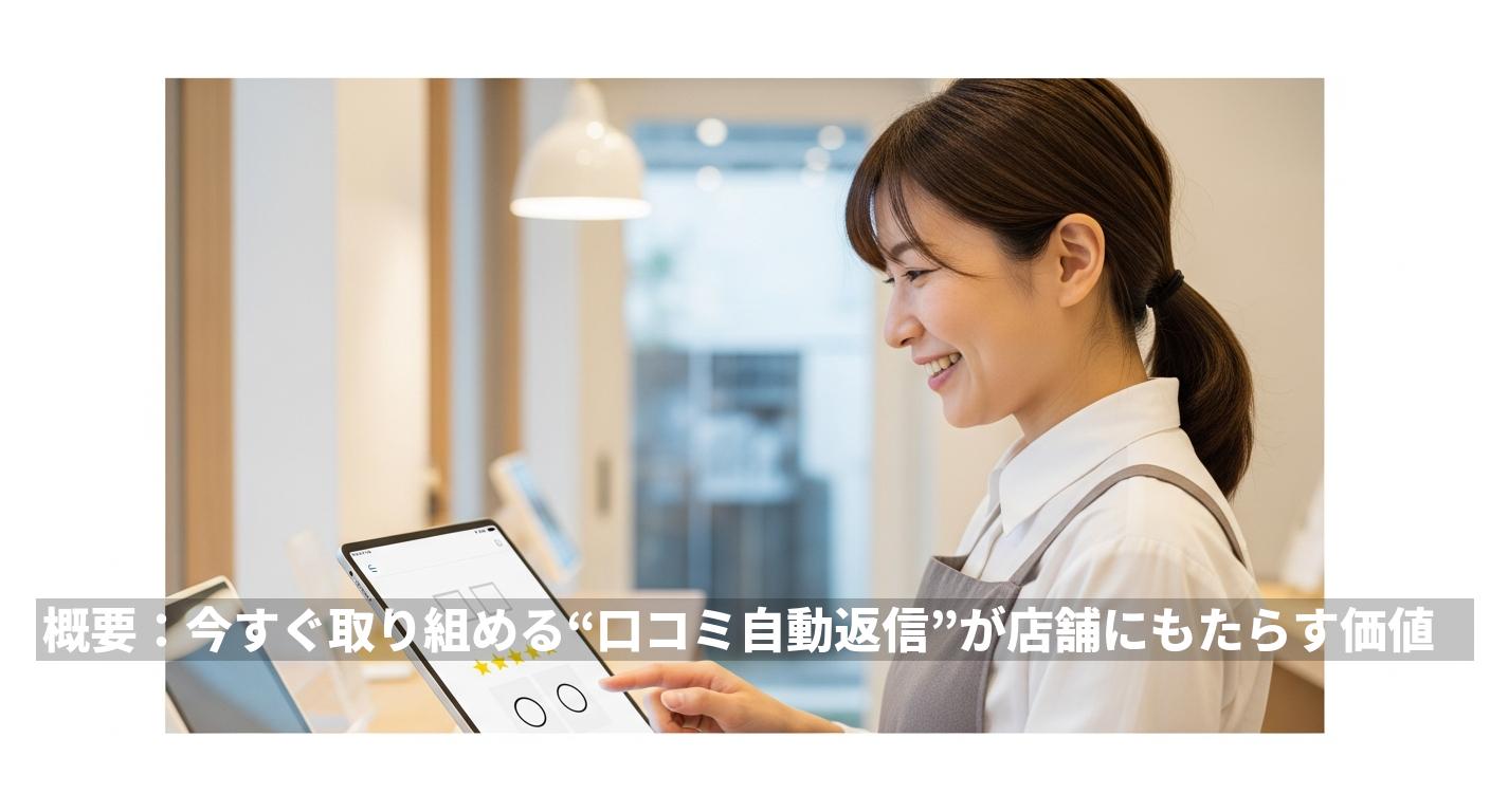 口コミ自動返信で集客と業務効率を両立する方法 — 多言語対応口コミGPTの実践ガイド