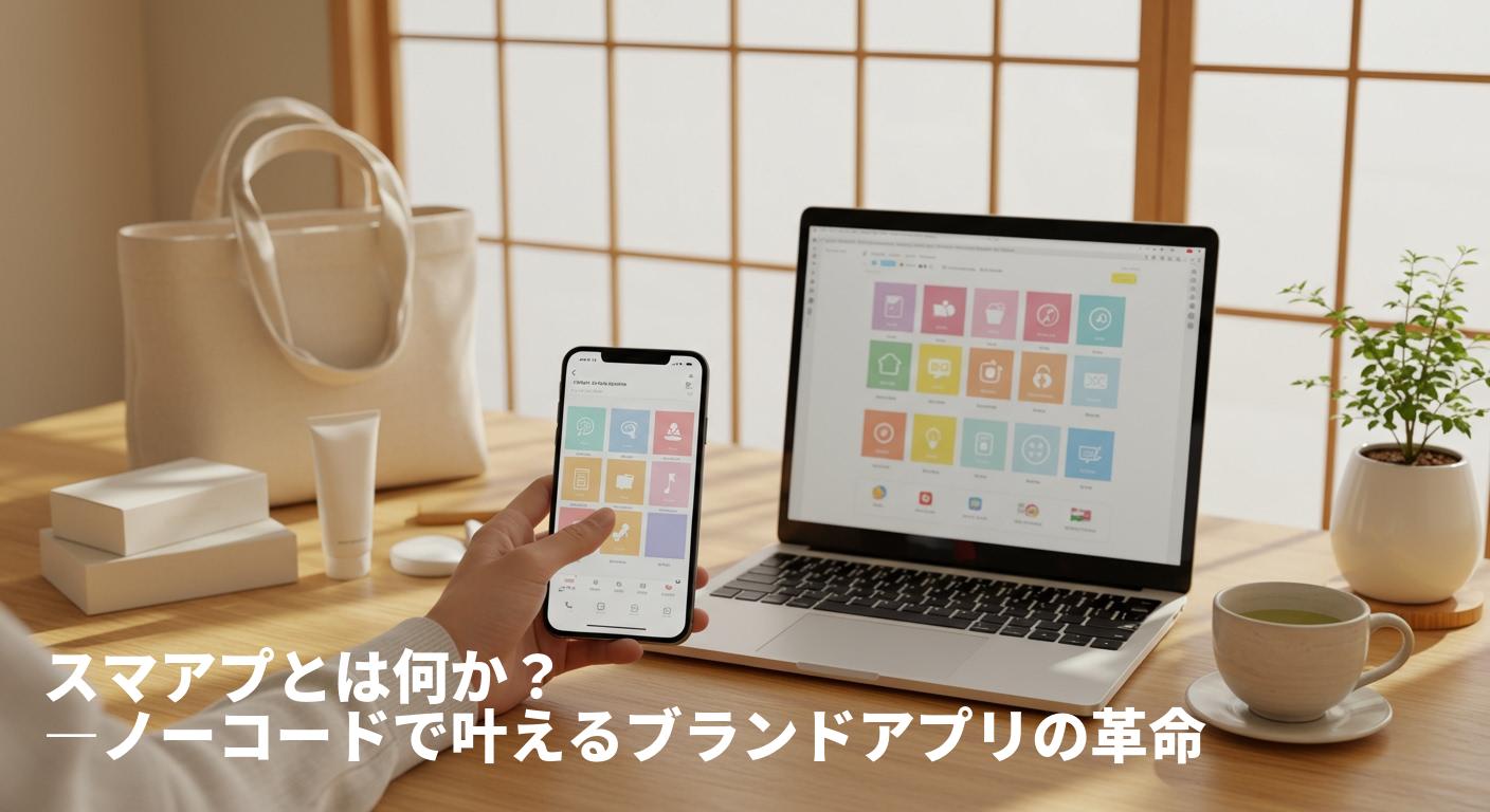 ノーコードでブランドアプリを最速・低コストで実現！スマアプが切り拓く新時代のアプリ開発