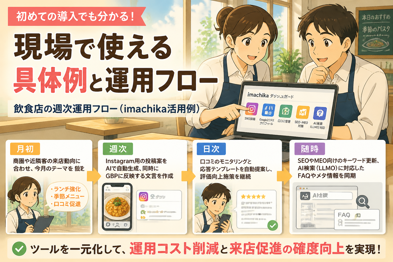 現場で使える具体例と運用フロー — 初めての導入でも分かるステップ