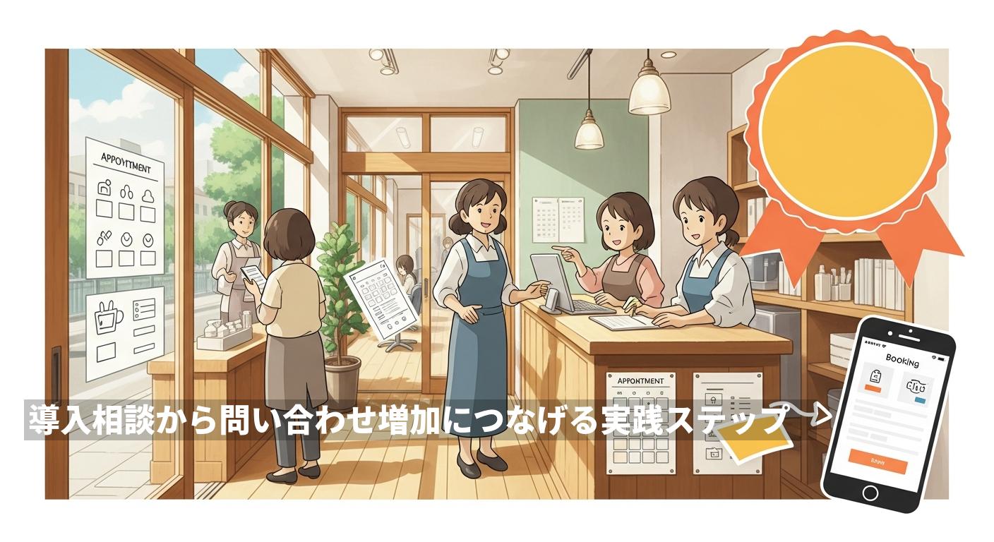導入相談から問い合わせ増加につなげる実践ステップ