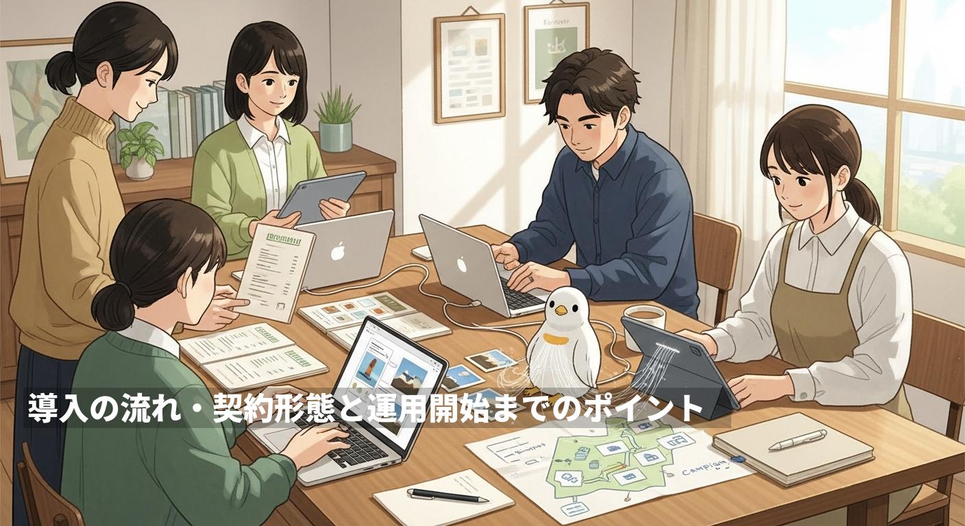 導入の流れ・契約形態と運用開始までのポイント