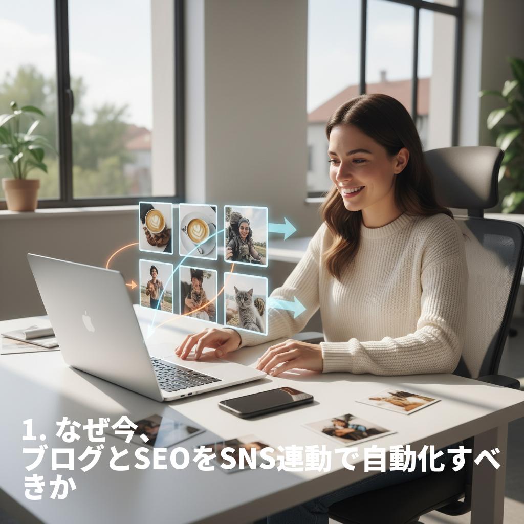 SNS投稿からブログ×SEOを自動化する方法──生成AIで続けられる集客基盤をつくる（いまチカの実践ガイド）