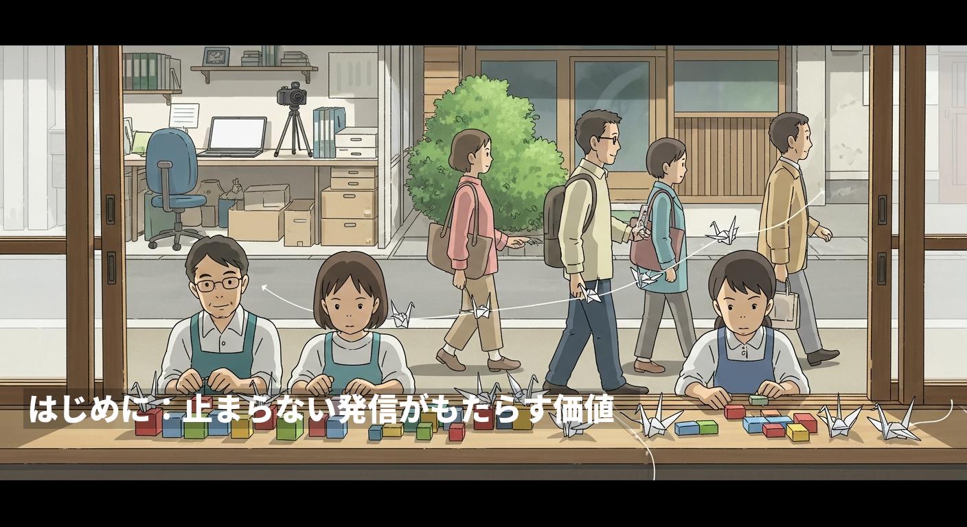 はじめに：止まらない発信がもたらす価値