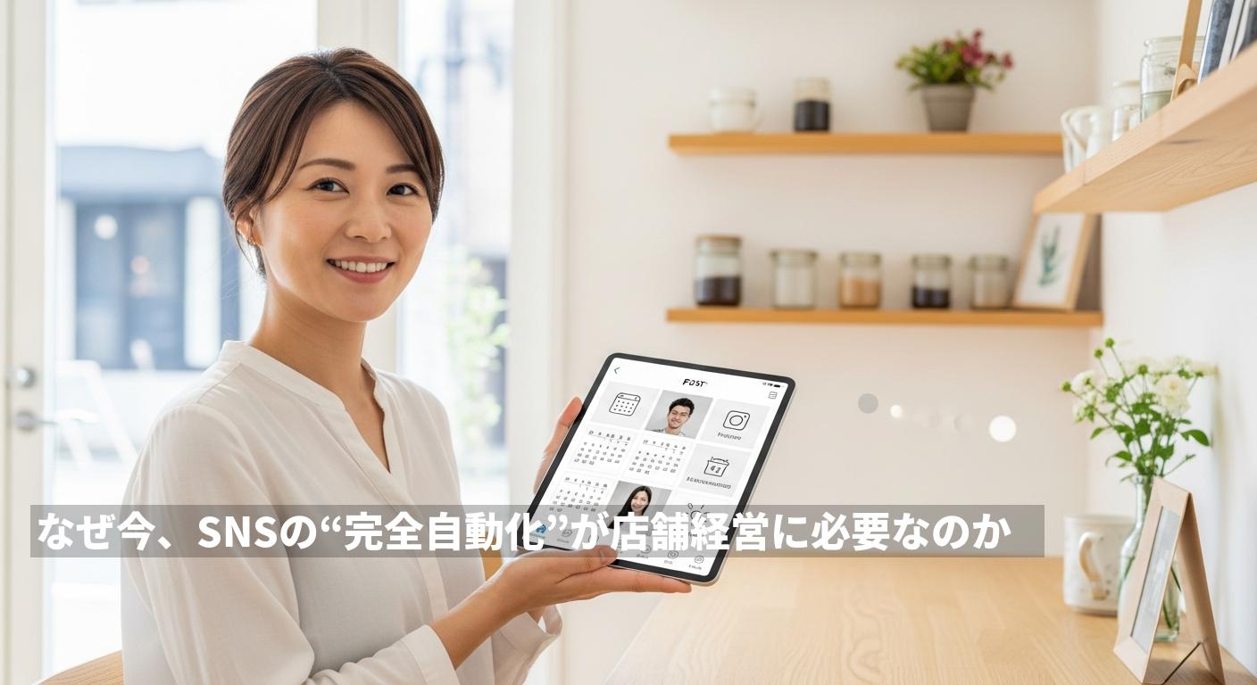店舗・中小企業向け｜AIで実現するSNS完全自動化と集客効率化ガイド — imachikaAI導入で変わる現場の働き方