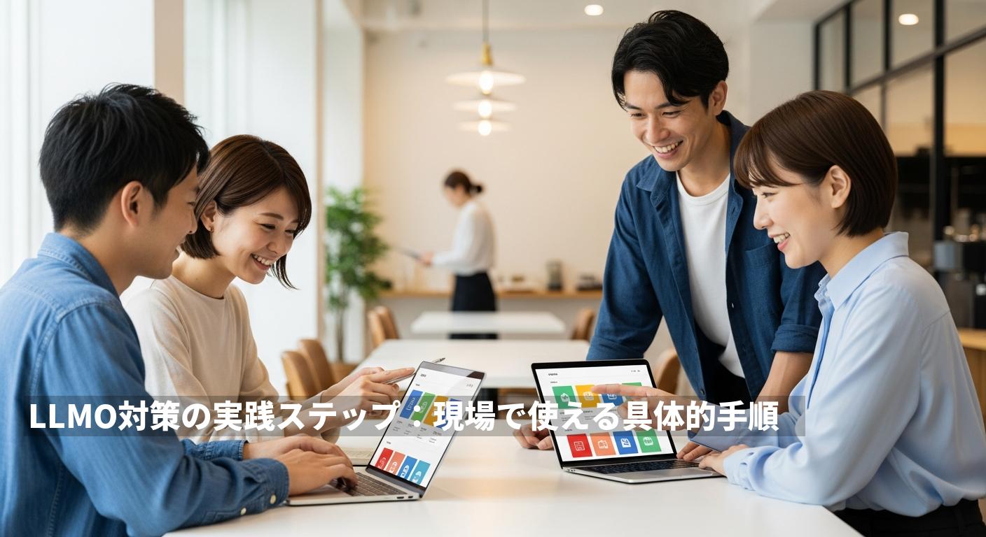 LLMO対策の実践ステップ：現場で使える具体的手順