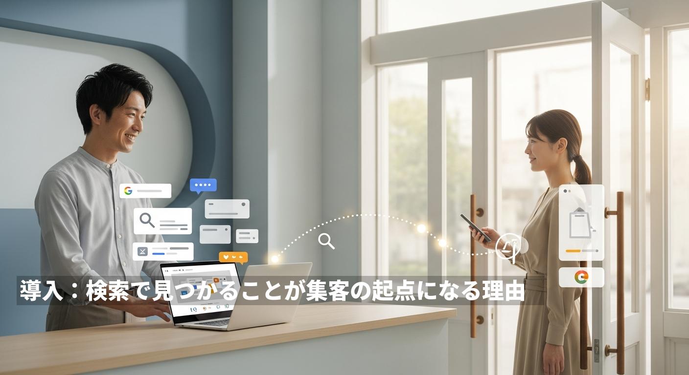 導入：検索で見つかることが集客の起点になる理由