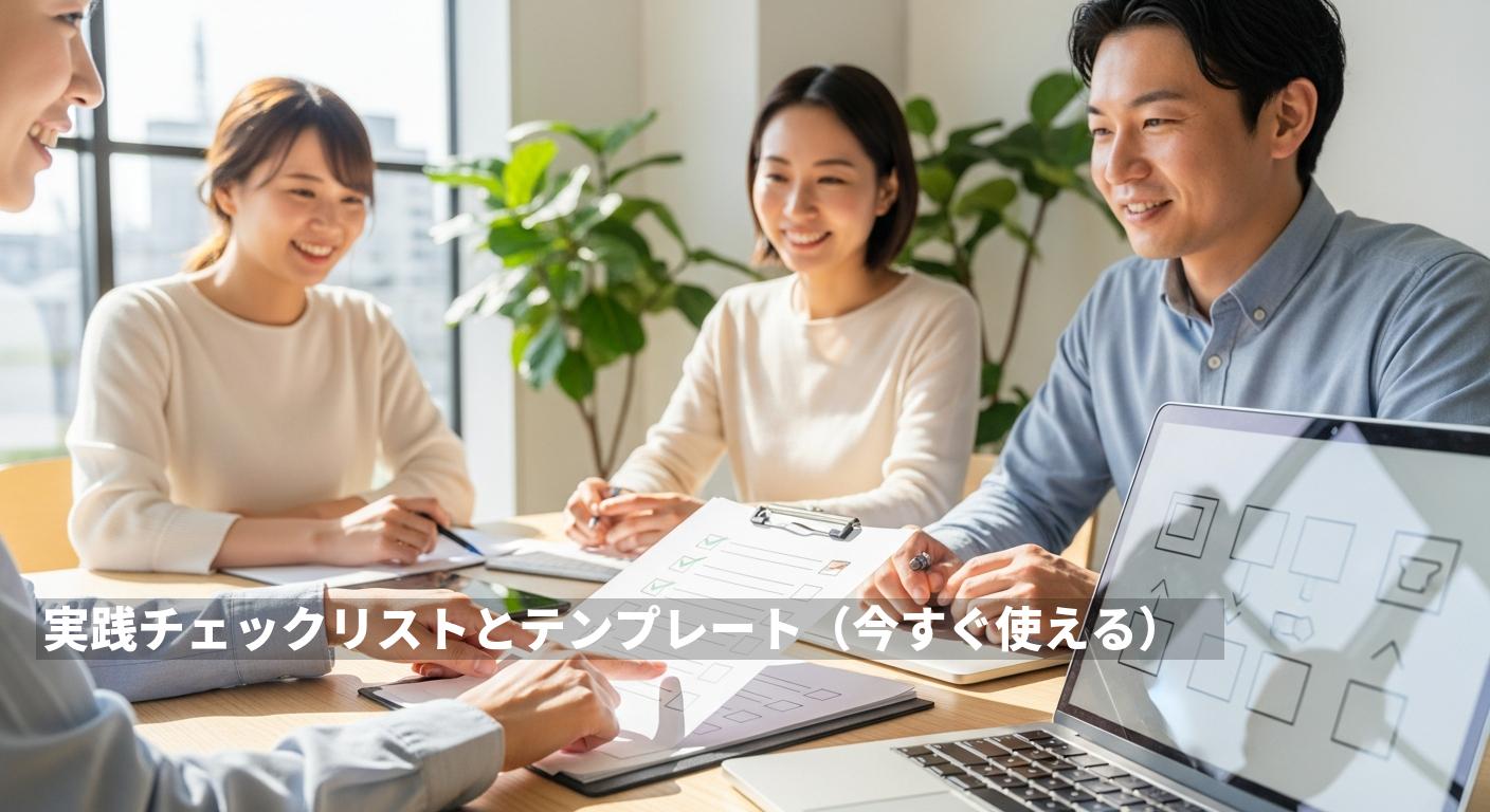 実践チェックリストとテンプレート（今すぐ使える）