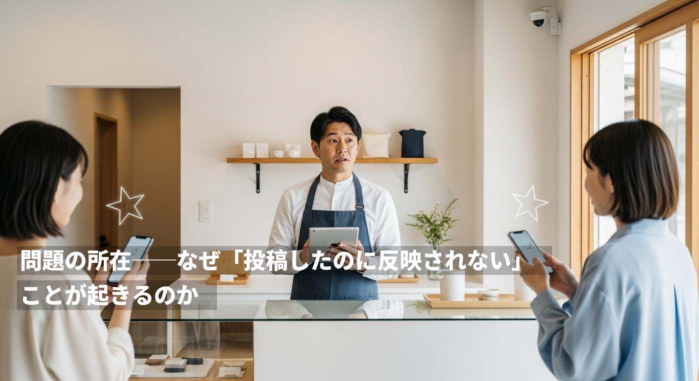 Googleで口コミが反映されない原因と実務的な対処法｜店舗運営者向け完全ガイド