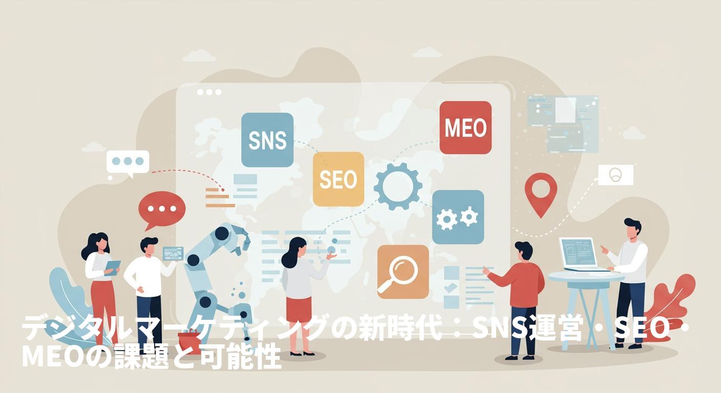 生成AIでSNS運営・SEO・MEOを自動化！imachikaが切り拓く次世代デジタルマーケティングの世界