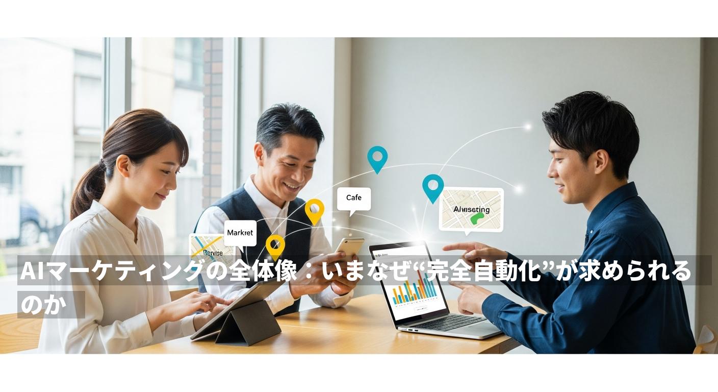 AIで店舗の集客を“完全自動化”する方法──導入事例・ツール・運用設計まで解説