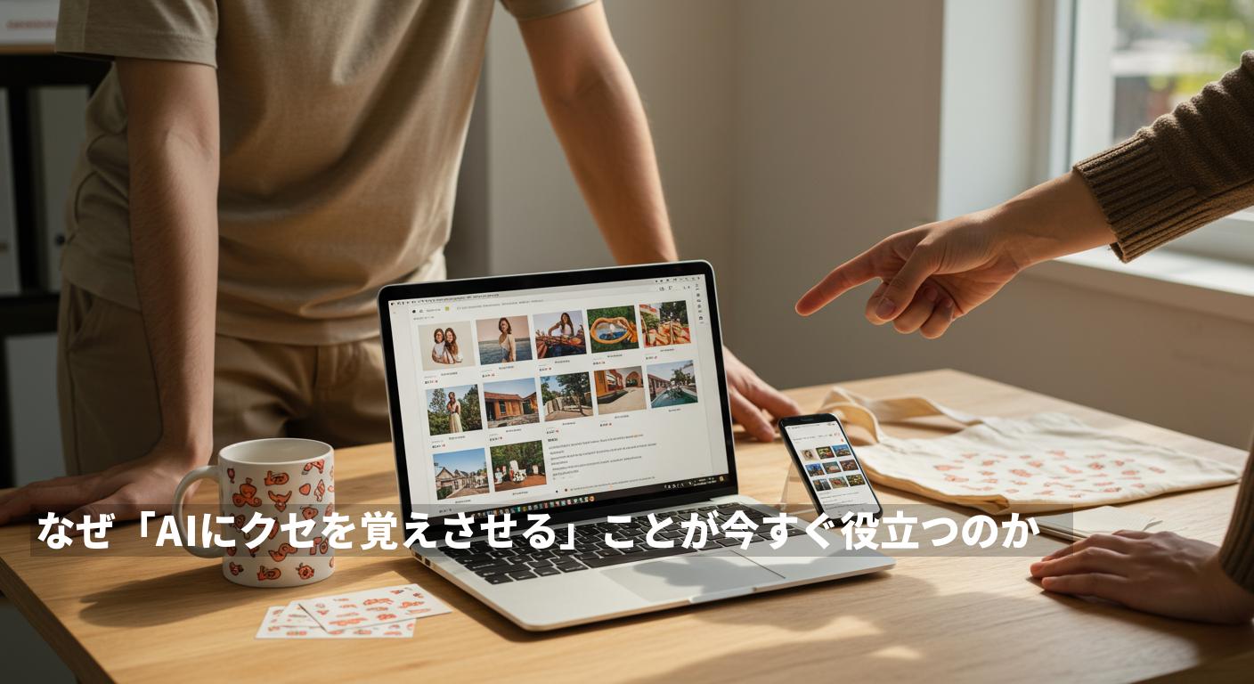 AIに“自分のクセ”を覚えさせて、デジタル集客を効率化する実践ガイド（いまチカ株式会社）
