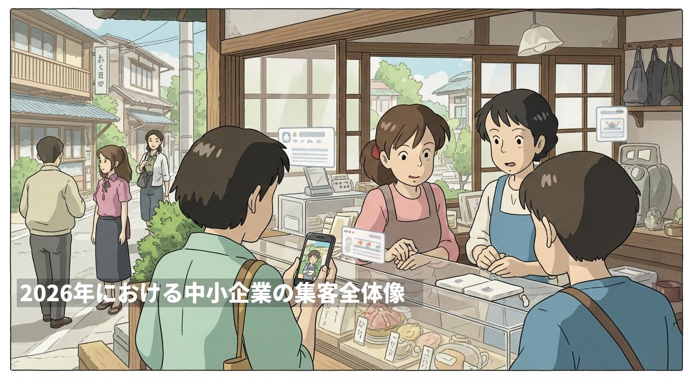 2026年における中小企業の集客全体像