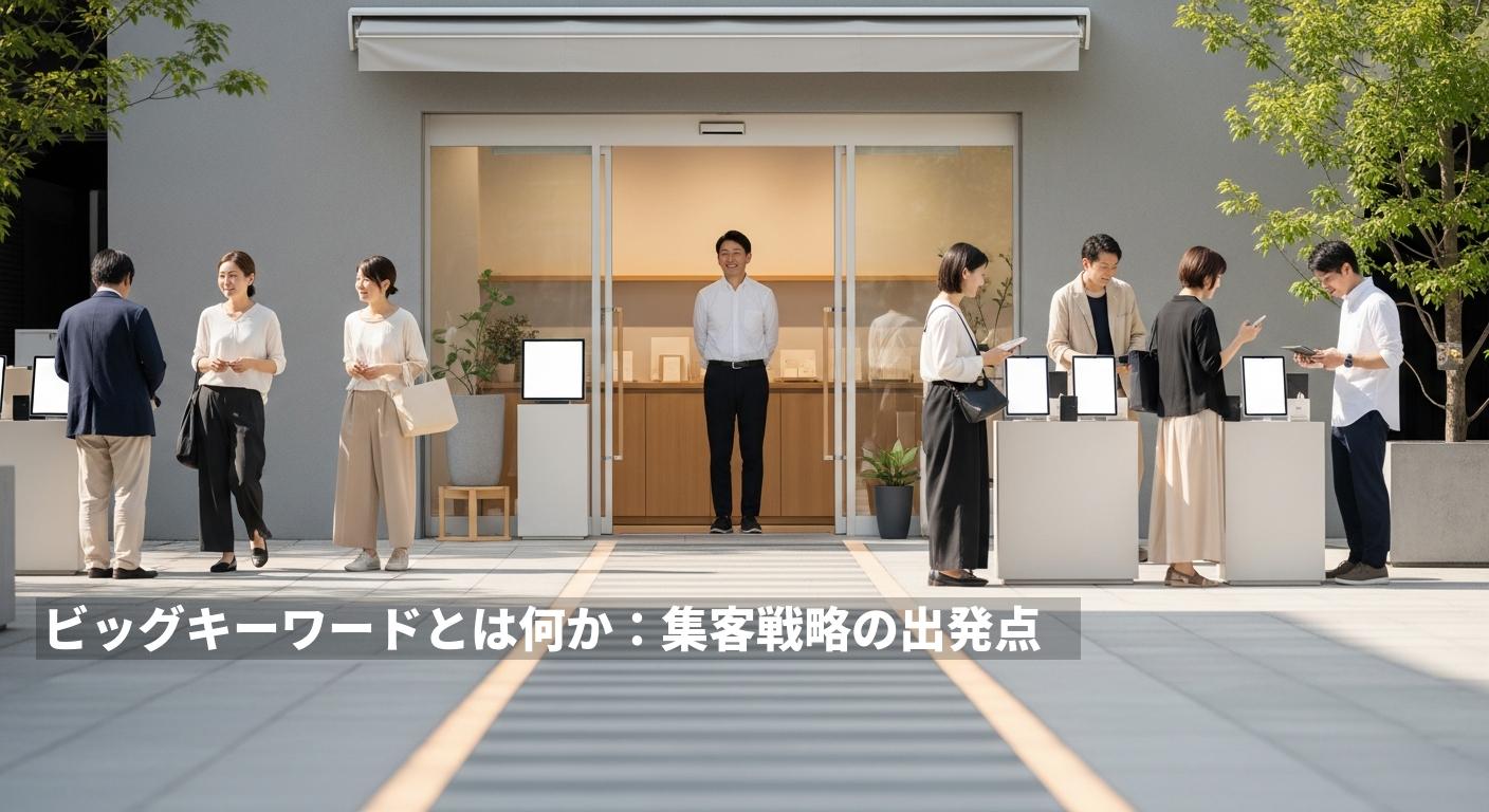 ビッグキーワード設計で集客の入口をつくる方法 ─ 店舗・中小企業のための実践ガイド