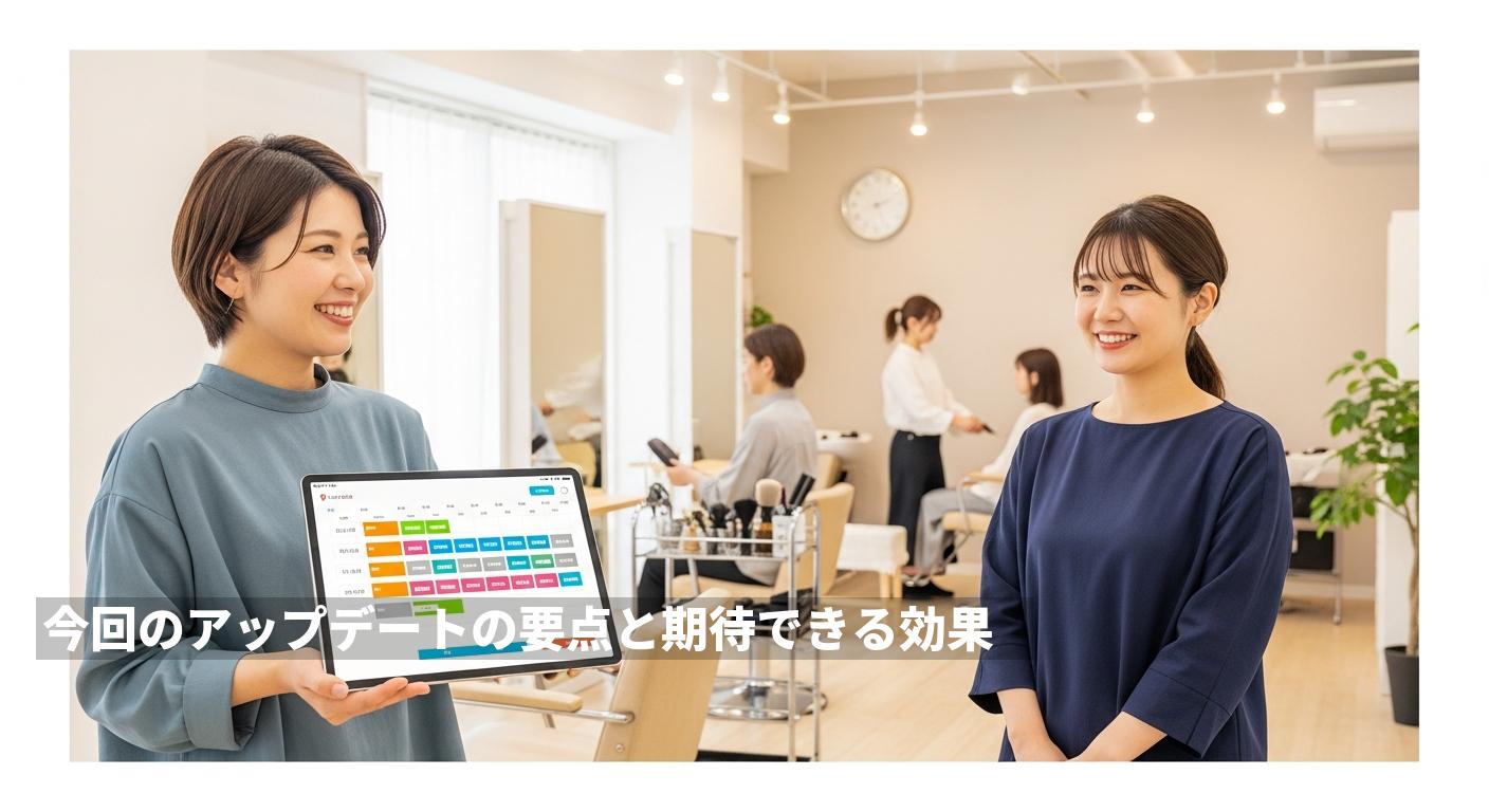 今回のアップデートの要点と期待できる効果