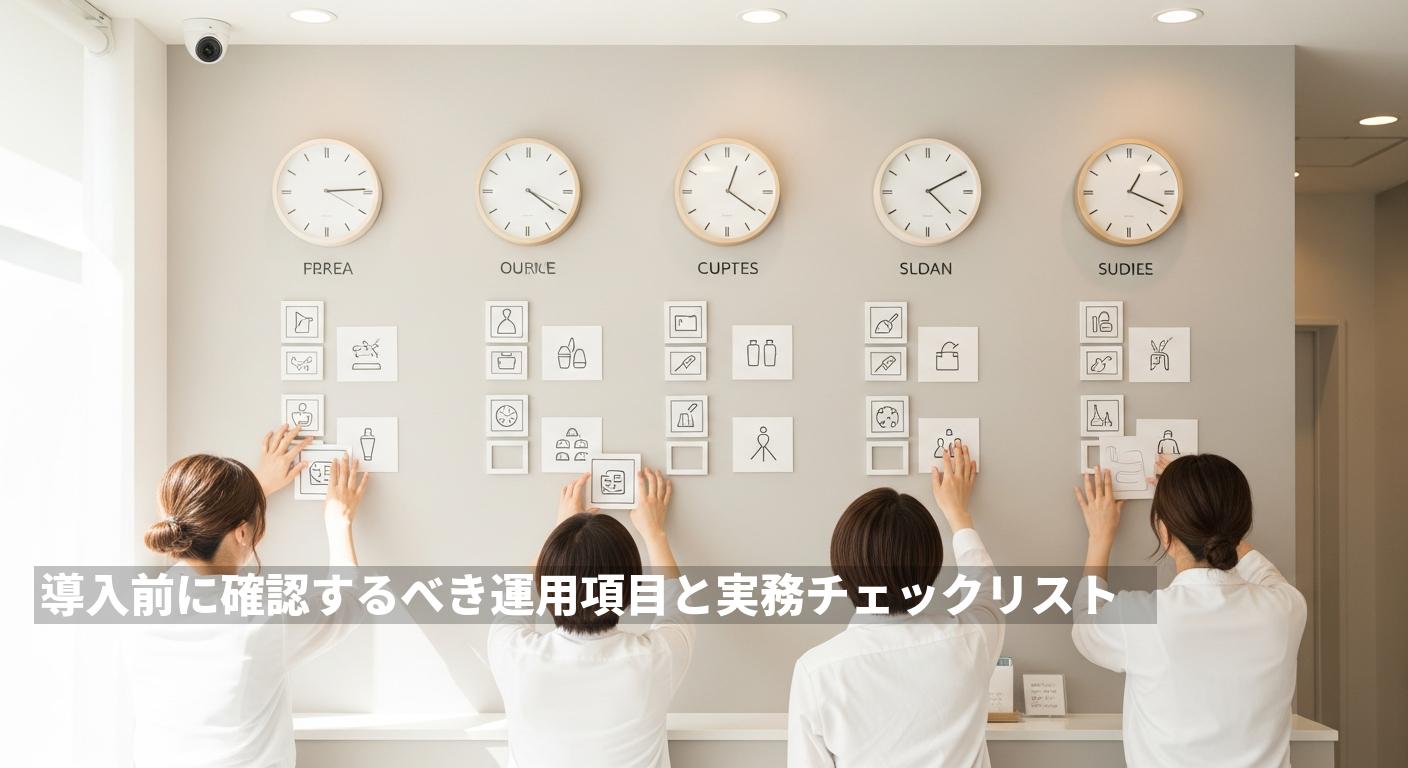 導入前に確認するべき運用項目と実務チェックリスト