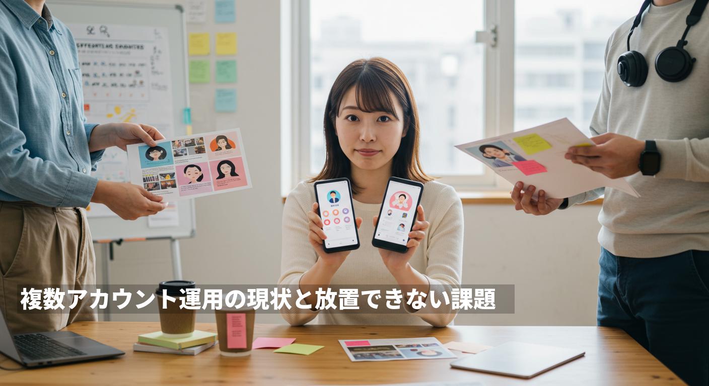 複数アカウント運用の“面倒”を一画面で解消する方法 — いまチカ株式会社の実践ガイド