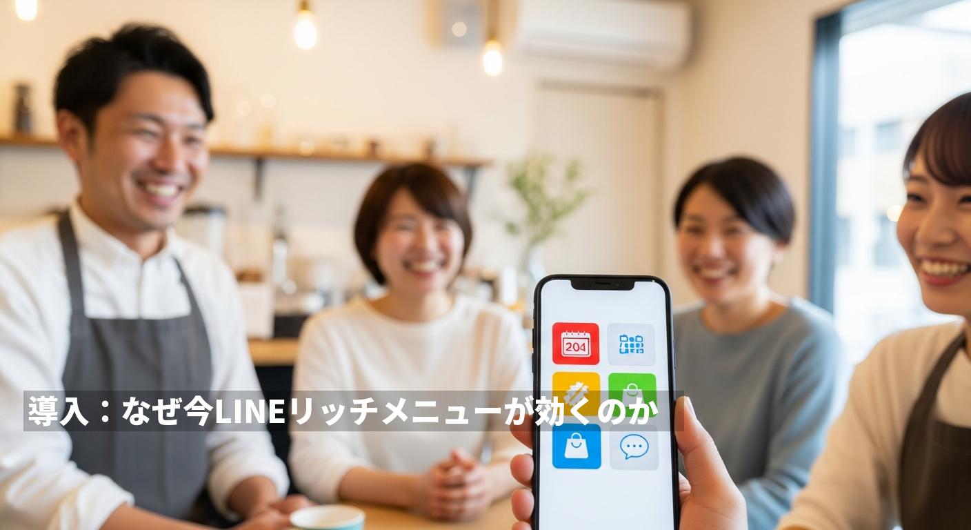 LINEリッチメニュー完全活用ガイド — AIで作業効率と売上を同時に高める実践戦略