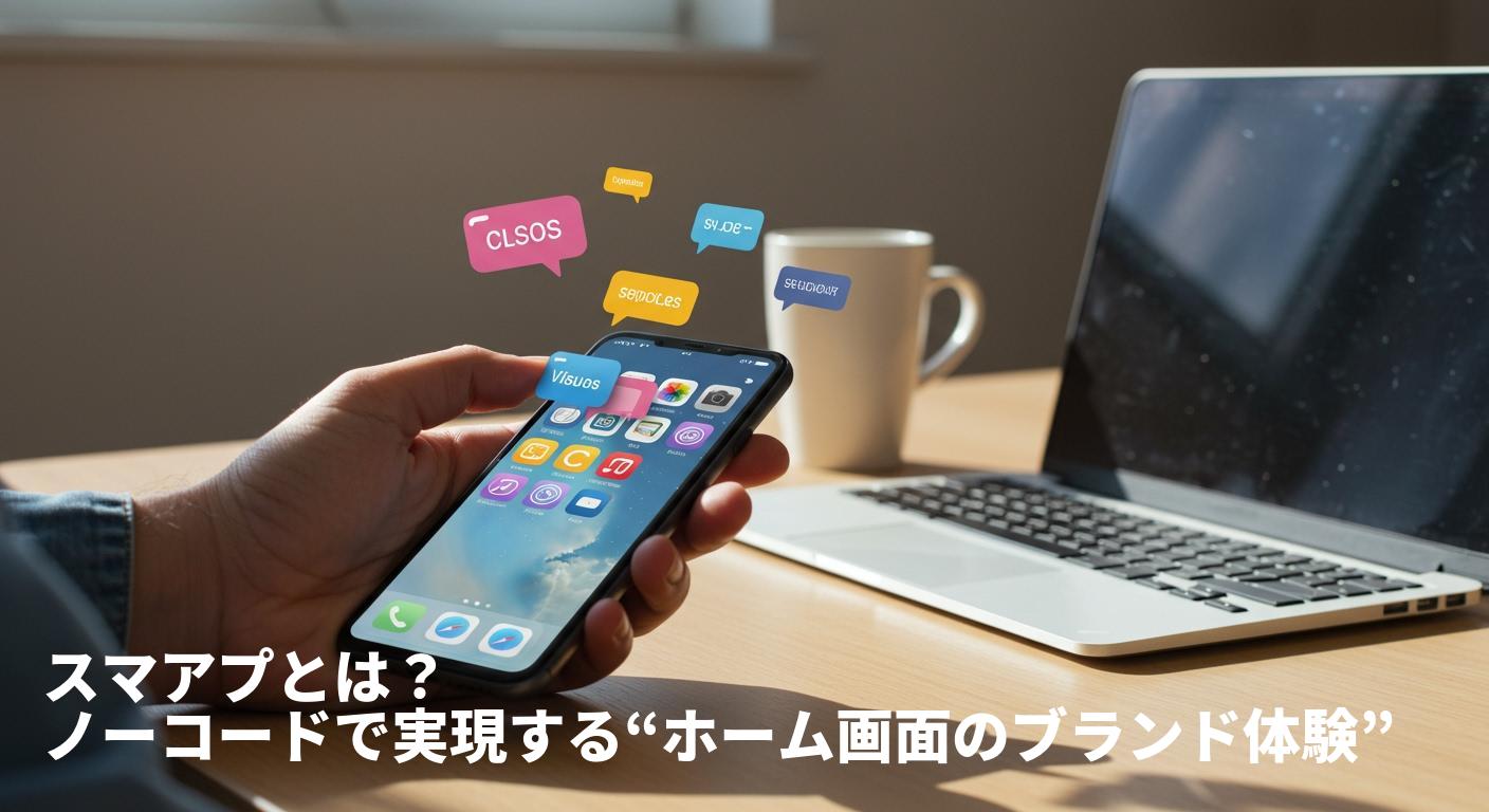 ノーコードで“あなたのブランド”を世界へ発信—高機能ネイティブアプリを最短1ヶ月・圧倒的低コストで実現する「スマアプ」の全貌