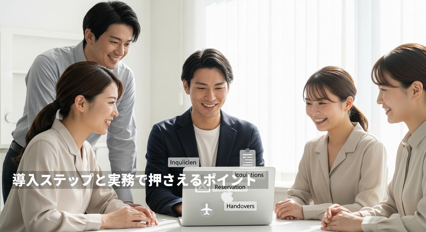 導入ステップと実務で押さえるポイント