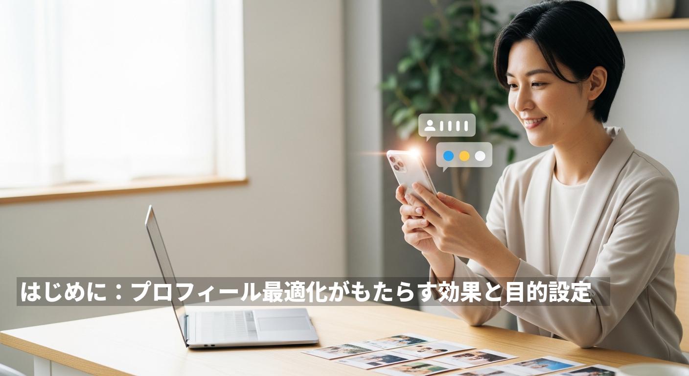 はじめに：プロフィール最適化がもたらす効果と目的設定