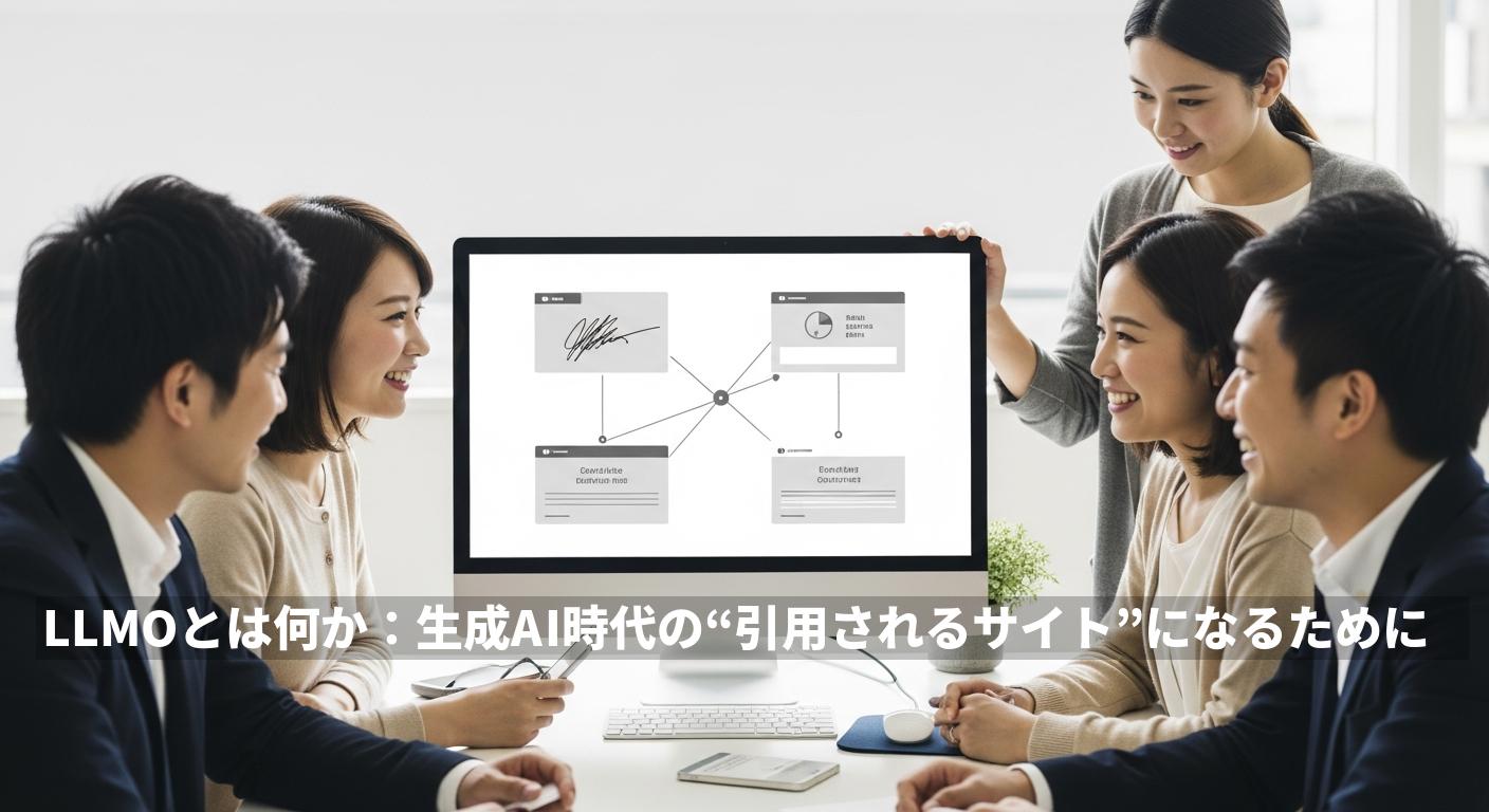 生成AI時代のSEO「LLMO」──自社サイトがAIに引用されるための実践ガイド