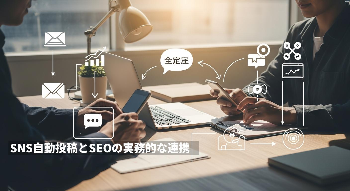 SNS自動投稿とSEOの実務的な連携