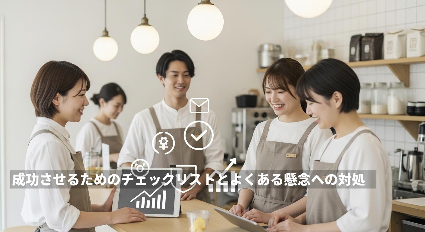 成功させるためのチェックリストとよくある懸念への対処