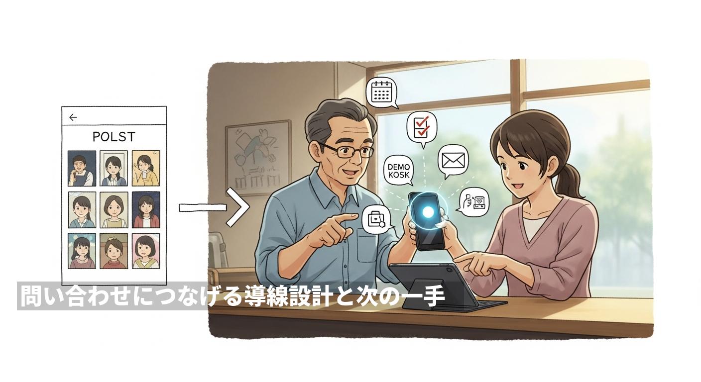 問い合わせにつなげる導線設計と次の一手