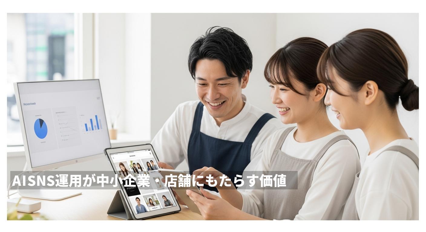 AI SNS運用が中小企業・店舗にもたらす価値