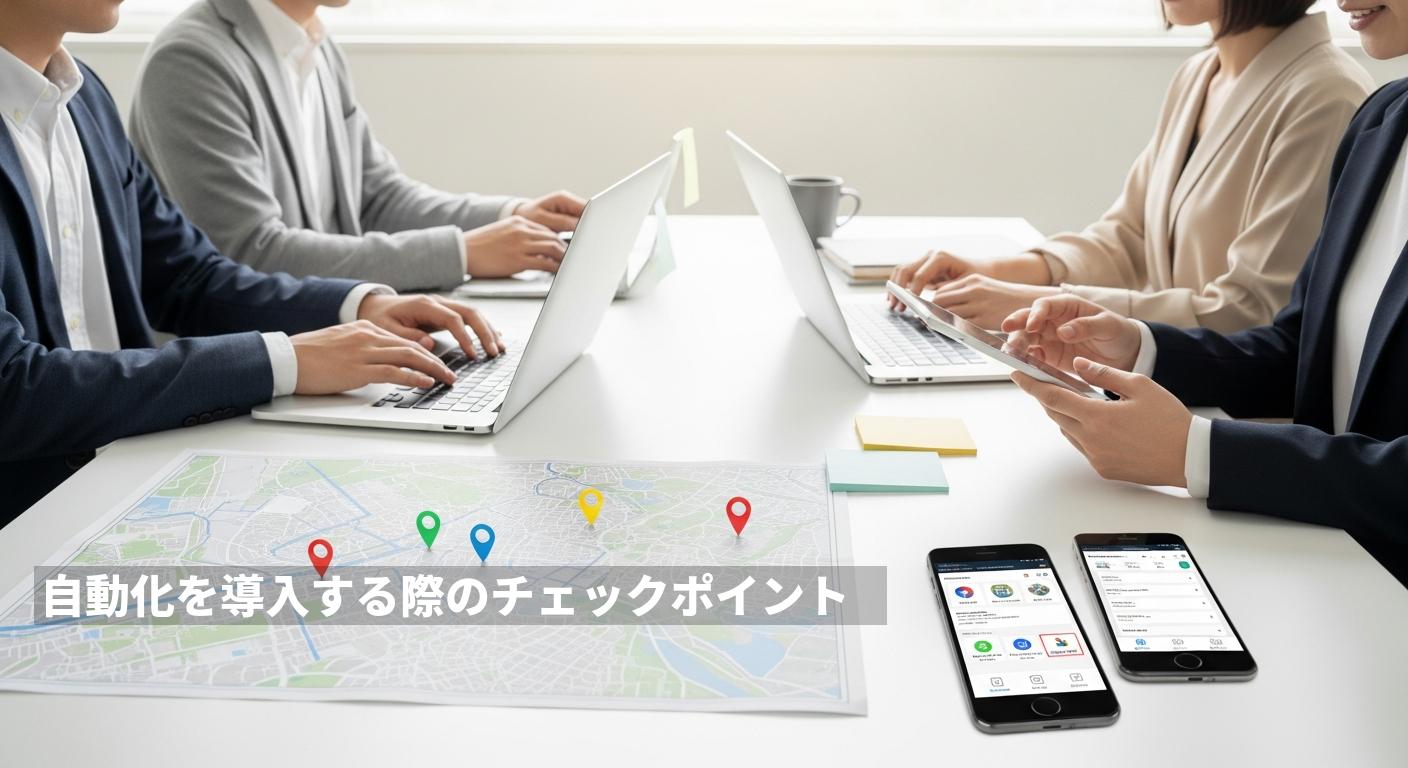 自動化を導入する際のチェックポイント