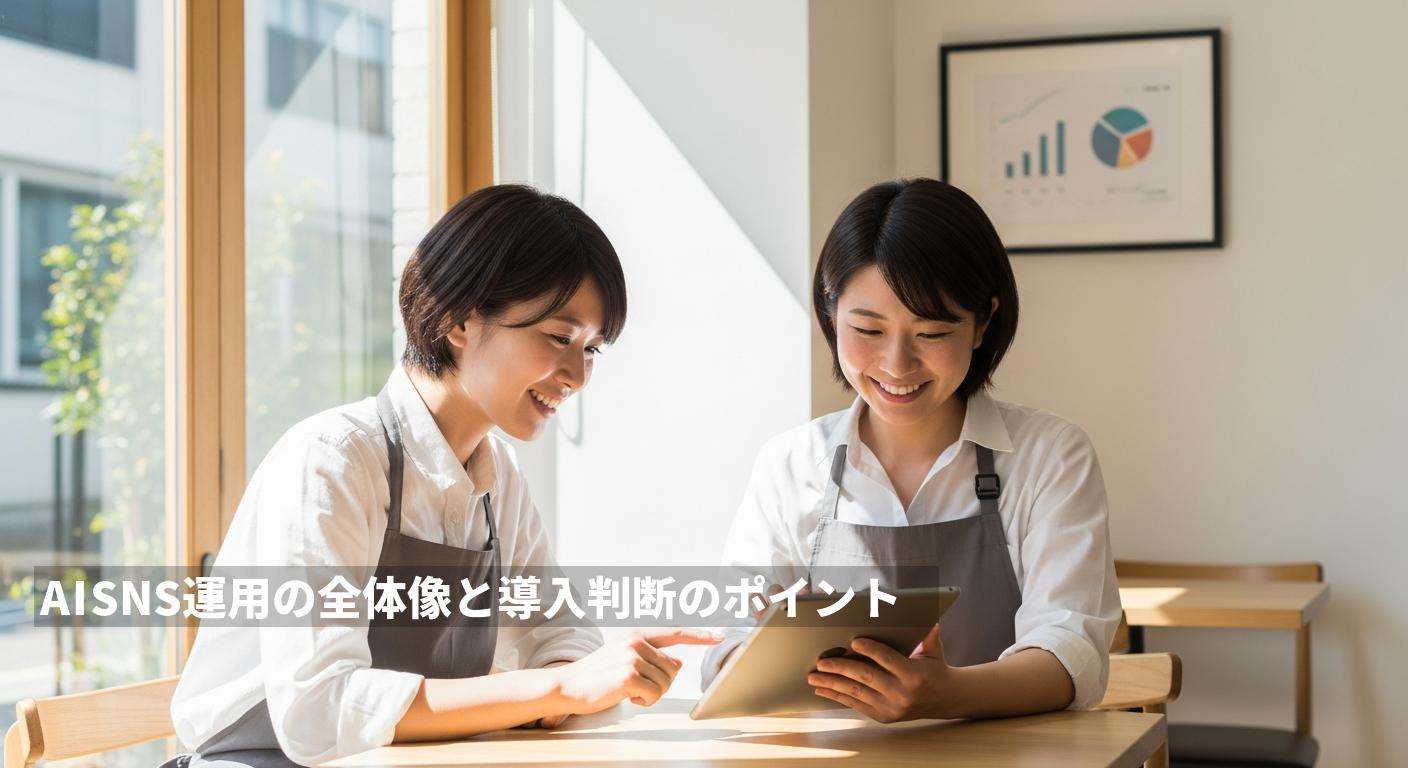 AI SNS運用の全体像と導入判断のポイント