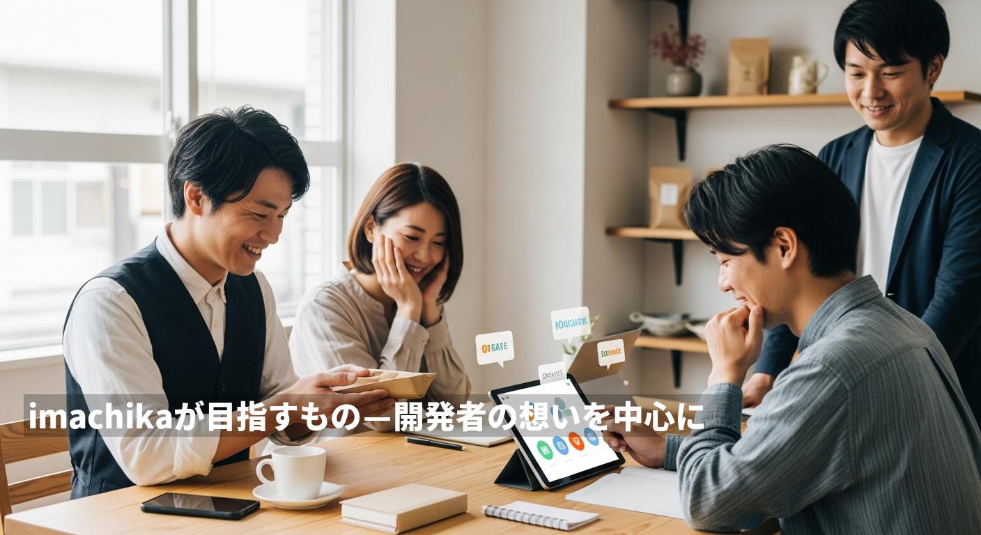imachikaが目指すもの — 開発者の想いを中心に