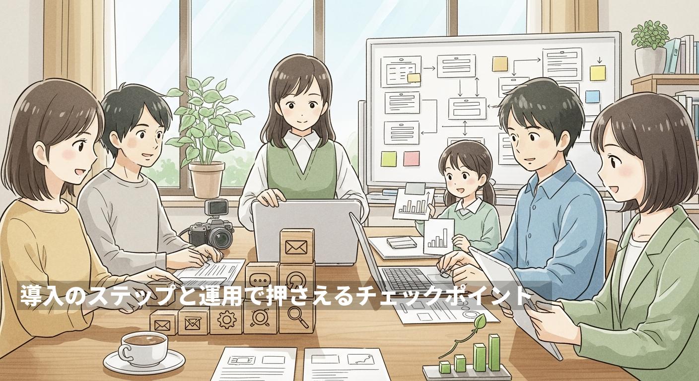 導入のステップと運用で押さえるチェックポイント