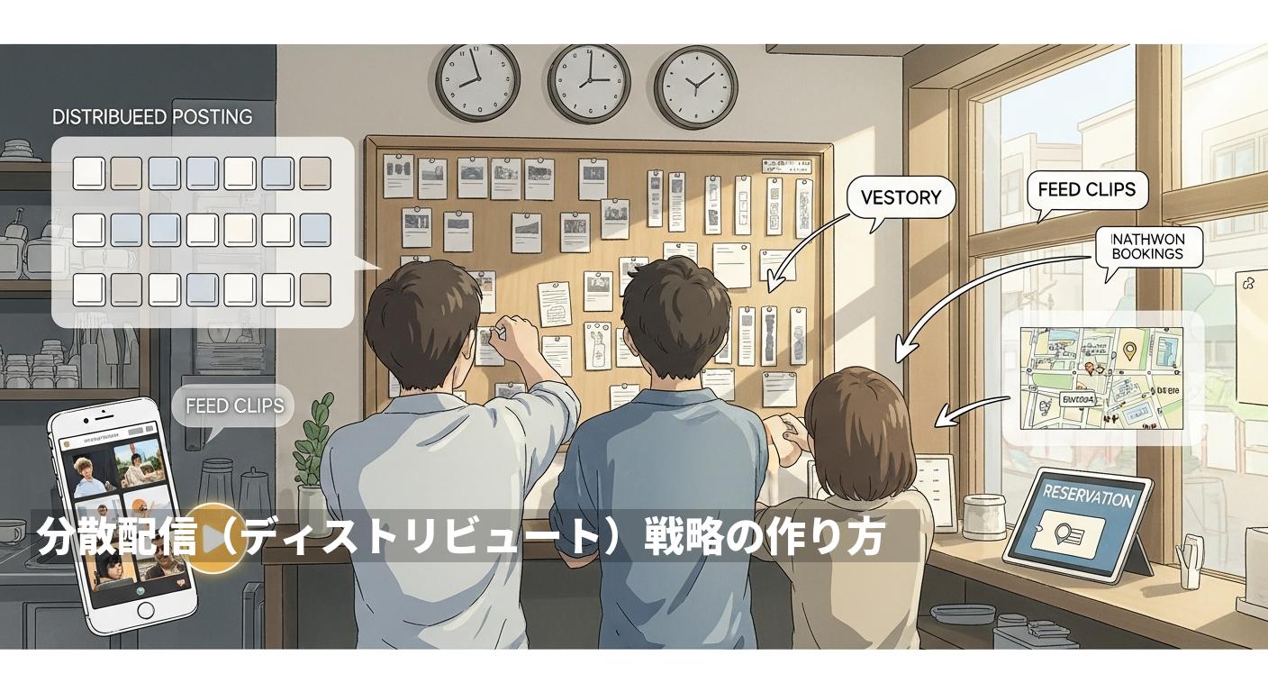 分散配信（ディストリビュート）戦略の作り方