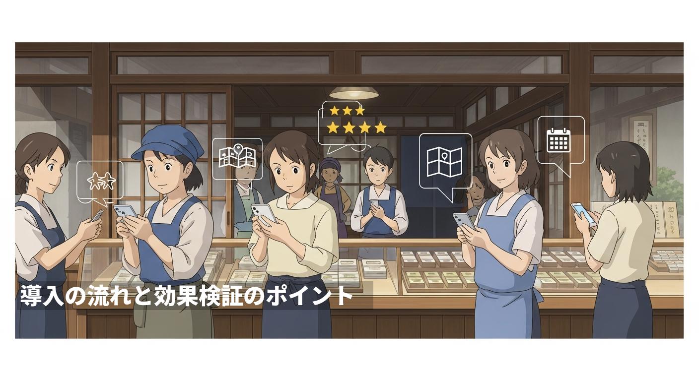 導入の流れと効果検証のポイント