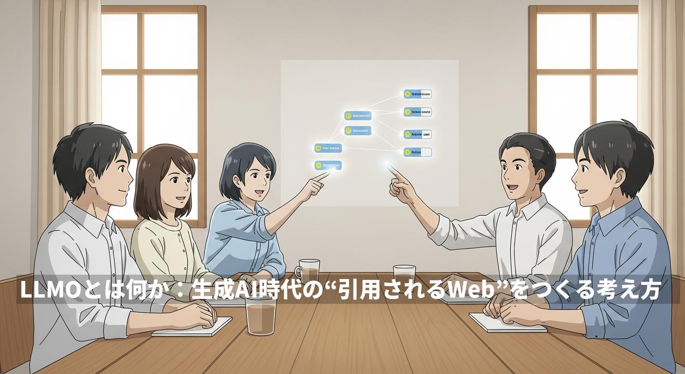 LLMOとは何か：生成AI時代の“引用されるWeb”をつくる考え方