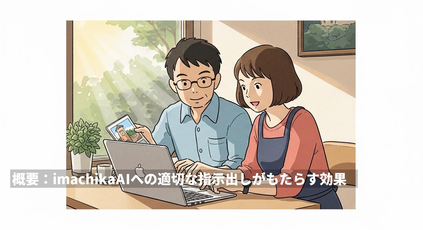概要：imachika AIへの適切な指示出しがもたらす効果