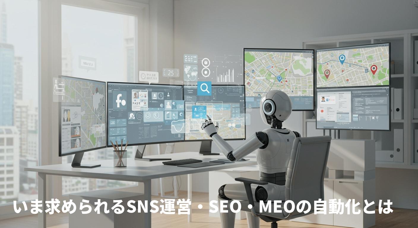 生成AIで変わる！SNS運営・SEO・MEO自動化の最前線とimachikaの革新力